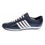 Pantofi barbati sport din piele naturala - Model bleumarin 1053BLA